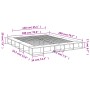 Estructura de cama madera de ingeniería blanca 180x200 cm de vidaXL, Camas y somieres - Ref: Foro24-3280454, Precio: 170,77 €...