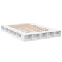 Estructura de cama madera de ingeniería blanca 150x200 cm de vidaXL, Camas y somieres - Ref: Foro24-3280468, Precio: 156,59 €...