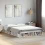 Estructura de cama madera de ingeniería blanca 150x200 cm de vidaXL, Camas y somieres - Ref: Foro24-3280468, Precio: 156,59 €...