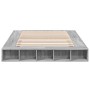 Estructura de cama madera de ingeniería gris Sonoma 140x200 cm de vidaXL, Camas y somieres - Ref: Foro24-3280480, Precio: 174...
