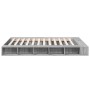 Estructura de cama madera de ingeniería gris Sonoma 140x200 cm de vidaXL, Camas y somieres - Ref: Foro24-3280480, Precio: 174...