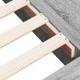 Estructura de cama madera de ingeniería gris Sonoma 140x200 cm de vidaXL, Camas y somieres - Ref: Foro24-3280480, Precio: 174...