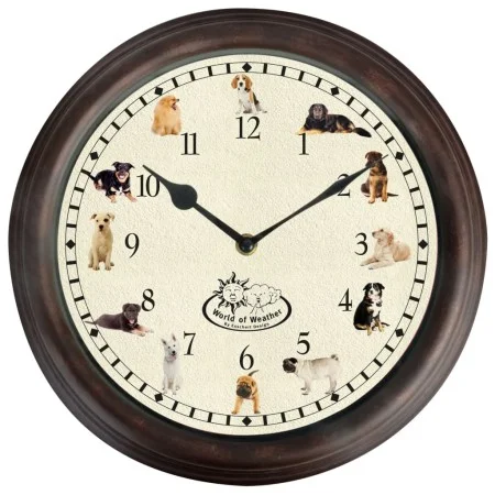 Esschert Design Reloj con sonidos de perros de Esschert Design, Relojes de pared - Ref: Foro24-428858, Precio: 23,35 €, Descu...