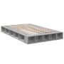 Estructura de cama madera de ingeniería gris Sonoma 140x190 cm de vidaXL, Camas y somieres - Ref: Foro24-3280494, Precio: 171...
