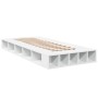 Estructura de cama madera de ingeniería blanca 90x190 cm de vidaXL, Camas y somieres - Ref: Foro24-3280524, Precio: 119,37 €,...