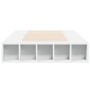 Estructura de cama madera de ingeniería blanca 90x190 cm de vidaXL, Camas y somieres - Ref: Foro24-3280524, Precio: 119,37 €,...