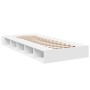 Estructura de cama madera de ingeniería blanca 90x190 cm de vidaXL, Camas y somieres - Ref: Foro24-3280524, Precio: 119,37 €,...