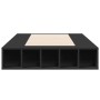 Estructura de cama madera de ingeniería negra 75x190 cm de vidaXL, Camas y somieres - Ref: Foro24-3280532, Precio: 115,19 €, ...