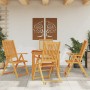 Juego de comedor de jardín 5 piezas madera maciza de acacia de vidaXL, Conjuntos de jardín - Ref: Foro24-3295261, Precio: 400...