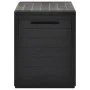 Caja de almacenamiento de jardín gris antracita 78x44x55 cm de vidaXL, Cajas de almacenaje para exteriores - Ref: Foro24-4944...