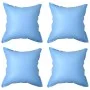 Cojines hinchables para cubiertas de piscinas 4 uds PVC de vidaXL, Accesorios para cubiertas de piscina - Ref: Foro24-92435, ...