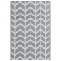 Alfombra de exterior PP gris 140x200 cm de vidaXL, Protectores para exterior - Ref: Foro24-316950, Precio: 30,07 €, Descuento: %