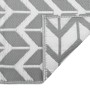 Alfombra de exterior PP gris 140x200 cm de vidaXL, Protectores para exterior - Ref: Foro24-316950, Precio: 30,07 €, Descuento: %