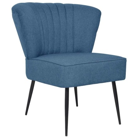Sillón de cóctel tela azul en Sillones | Comprar online en Foru.es