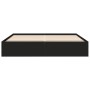 Estructura de cama madera de ingeniería negra 200x200 cm de vidaXL, Camas y somieres - Ref: Foro24-3280987, Precio: 144,68 €,...