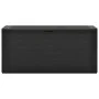 Caja de almacenamiento de jardín gris antracita 116x44x55 cm de vidaXL, Cajas de almacenaje para exteriores - Ref: Foro24-494...
