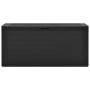 Caja de almacenamiento de jardín gris antracita 116x44x55 cm de vidaXL, Cajas de almacenaje para exteriores - Ref: Foro24-494...