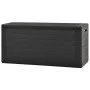 Caja de almacenamiento de jardín gris antracita 116x44x55 cm de vidaXL, Cajas de almacenaje para exteriores - Ref: Foro24-494...
