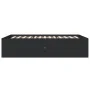 Black engineered wood bed frame 140x200 cm by vidaXL, Beds and slatted bases - Ref: Foro24-3280924, Price: 146,49 €, Discount: %