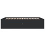 Estructura de cama madera de ingeniería negra 140x200 cm de vidaXL, Camas y somieres - Ref: Foro24-3280924, Precio: 148,26 €,...