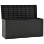 Caja de almacenamiento de jardín gris antracita 116x44x55 cm de vidaXL, Cajas de almacenaje para exteriores - Ref: Foro24-494...