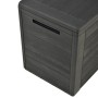 Caja de almacenamiento de jardín gris antracita 116x44x55 cm de vidaXL, Cajas de almacenaje para exteriores - Ref: Foro24-494...