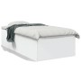 Estructura de cama madera de ingeniería blanca 90x190 cm de vidaXL, Camas y somieres - Ref: Foro24-3280972, Precio: 110,01 €,...