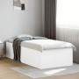 Estructura de cama madera de ingeniería blanca 90x190 cm de vidaXL, Camas y somieres - Ref: Foro24-3280972, Precio: 110,01 €,...