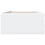 Estructura de cama madera de ingeniería blanca 75x190 cm de vidaXL, Camas y somieres - Ref: Foro24-3280979, Precio: 104,69 €,...