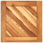 Mesa de centro base de alambre madera acacia negro 38x38x38 cm de vidaXL, Mesas de jardín - Ref: Foro24-365636, Precio: 67,38...