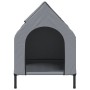 Casa para perros tela Oxford y acero gris antracita de vidaXL, Casetas para perros - Ref: Foro24-172590, Precio: 63,78 €, Des...