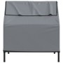 Casa para perros tela Oxford y acero gris antracita de vidaXL, Casetas para perros - Ref: Foro24-172590, Precio: 63,78 €, Des...