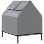 Casa para perros tela Oxford y acero gris antracita de vidaXL, Casetas para perros - Ref: Foro24-172590, Precio: 63,78 €, Des...