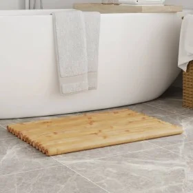 Alfombrillas de baño 2 unidades bambú 70x50 cm de vidaXL, Alfombras y esterillas de baño - Ref: Foro24-366457, Precio: 52,02 ...