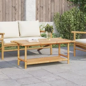 Bamboo coffee table 110x55x45 cm by vidaXL, Coffee table - Ref: Foro24-366474, Price: 84,83 €, Discount: %