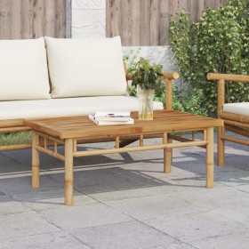 Mesita de centro de bambú 90x50x35 cm de vidaXL, Mesas de centro - Ref: Foro24-366469, Precio: 70,40 €, Descuento: %