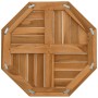 Tablero de mesa octogonal de madera maciza de teca 50x50x2,5 cm de vidaXL, Tableros para mesas - Ref: Foro24-366663, Precio: ...
