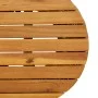 Mesa de jardín forma de tambor ratán sintético y madera beige de vidaXL, Mesas de jardín - Ref: Foro24-368298, Precio: 79,64 ...