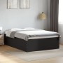 Estructura de cama madera de ingeniería negra 135x190 cm de vidaXL, Camas y somieres - Ref: Foro24-3280945, Precio: 144,44 €,...