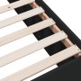 Estructura de cama madera de ingeniería negra 135x190 cm de vidaXL, Camas y somieres - Ref: Foro24-3280945, Precio: 144,44 €,...