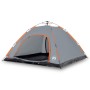 Tienda de campaña 5 personas apertura rápida gris y naranja de vidaXL, Tiendas de campaña - Ref: Foro24-4004175, Precio: 137,...