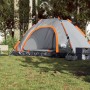 Tienda de campaña 5 personas apertura rápida gris y naranja de vidaXL, Tiendas de campaña - Ref: Foro24-4004175, Precio: 137,...