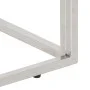 Console table silver stainless steel and tempered glass by vidaXL, Side tables - Ref: Foro24-349993, Price: 145,47 €, Discoun...