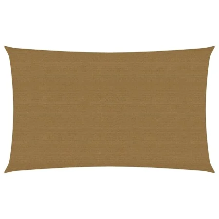 Toldo de vela HDPE taupe 160 g/m² 3x6 m de vidaXL, Sombrillas - Ref: Foro24-311405, Precio: 42,87 €, Descuento: %