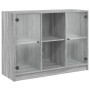 Aparador madera de ingeniería gris Sonoma 102x37x75,5 cm de vidaXL, Aparadores - Ref: Foro24-3295876, Precio: 101,60 €, Descu...
