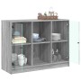 Aparador madera de ingeniería gris Sonoma 102x37x75,5 cm de vidaXL, Aparadores - Ref: Foro24-3295876, Precio: 101,60 €, Descu...