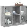 Aparador madera de ingeniería gris Sonoma 102x37x75,5 cm de vidaXL, Aparadores - Ref: Foro24-3295876, Precio: 101,60 €, Descu...