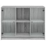 Aparador madera de ingeniería gris Sonoma 102x37x75,5 cm de vidaXL, Aparadores - Ref: Foro24-3295876, Precio: 101,60 €, Descu...