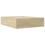 Estructura de cama madera de ingeniería roble Sonoma 160x200 cm de vidaXL, Camas y somieres - Ref: Foro24-3280911, Precio: 14...