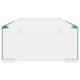 Soporte para TV/Elevador monitor cristal claro 60x25x11 cm en Muebles TV | Comprar online en Foru.es